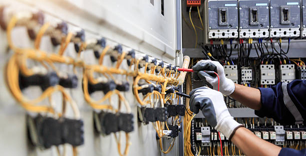 Professional Electrician technician working in Seagoville, TX